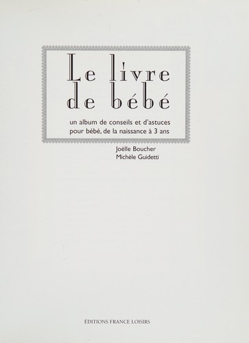 Le livre de bébé