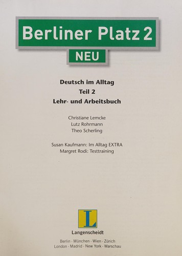 Berliner Platz - neu / 6-bändige Ausgabe