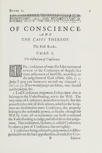 Conscience with the power and cases thereof
