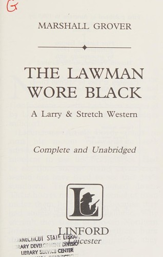 The Lawman Wore Black