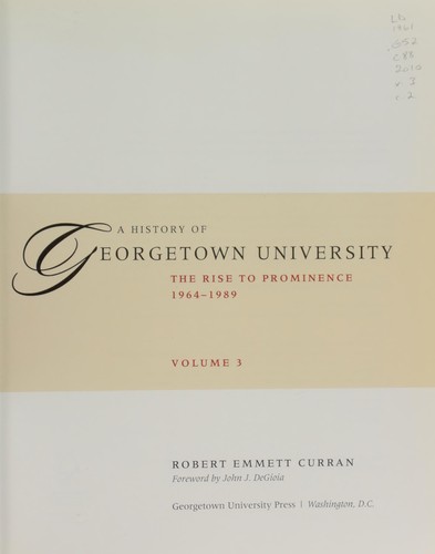 A history of Georgetown University