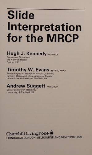 Slide interpretation for the MRCP