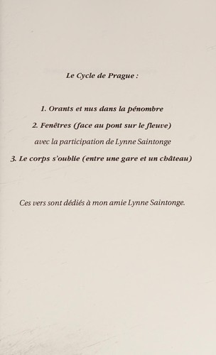 Le cycle de Prague