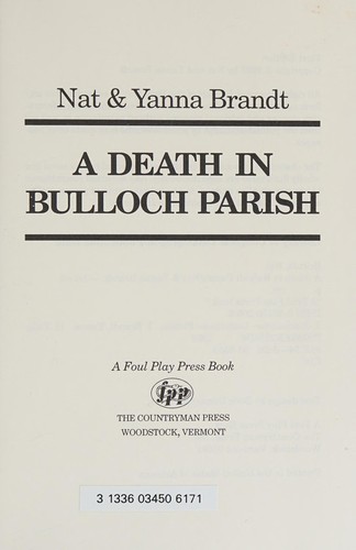 A death in Bulloch Parish