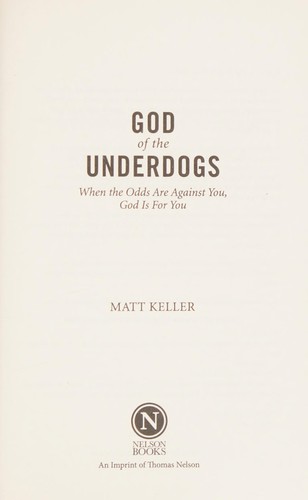 God of the Underdogs