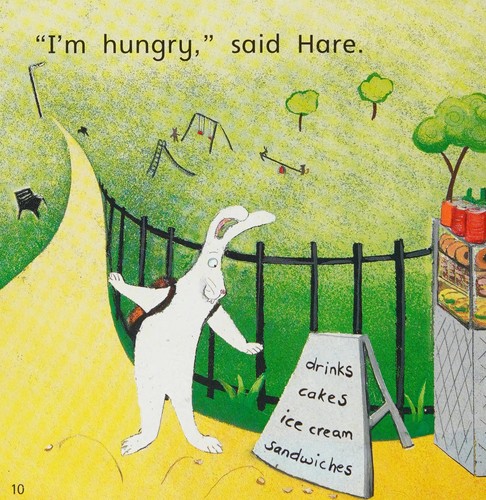 Hare and tortoise go to school