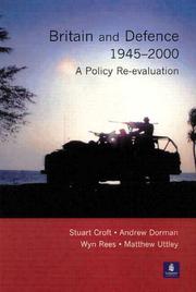 Britain and Defence, 1945-2000
