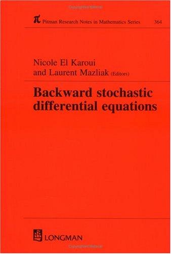 Backward stochastic differential equations