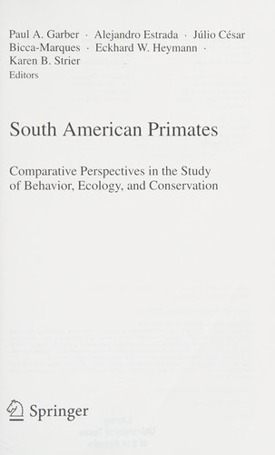 South American primates