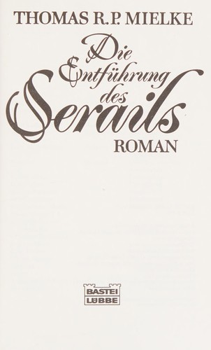 Die Entführung des Serails