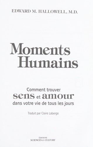 Moments humains