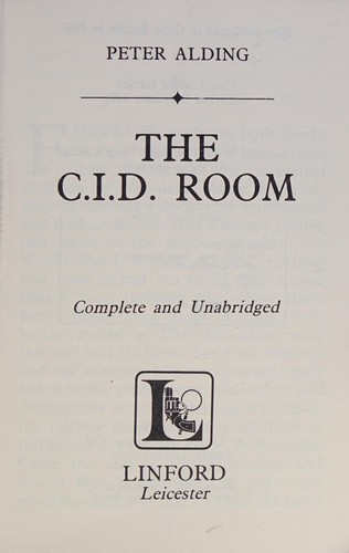 The C.I.D. Room