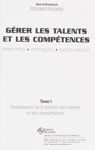 Gérer les talents et les compétences