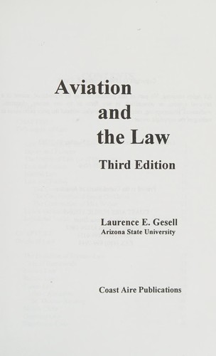 Aviation and the law
