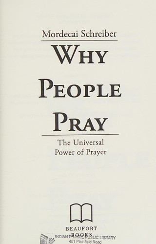 Why People Pray
