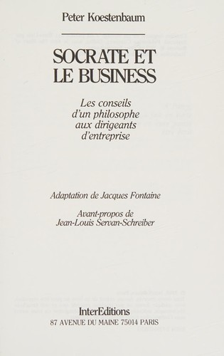 Socrate et le business