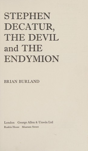Stephen Decatur, the Devil, and the Endymion