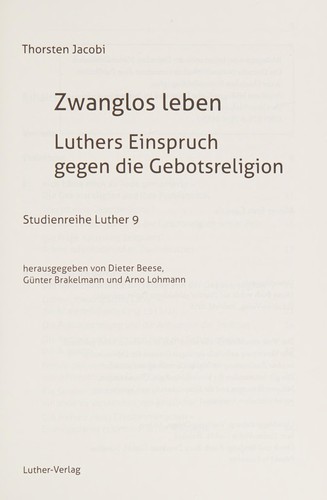 Zwanglos leben