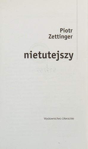 Nietutejszy
