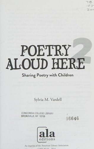Poetry aloud here 2