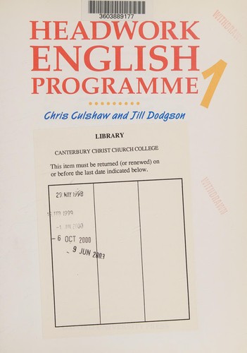 Headwork English programme