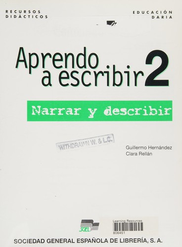 Aprendo a escribir