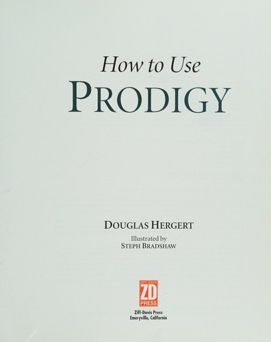 How to use Prodigy