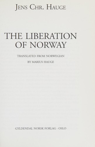 The liberation of Norway