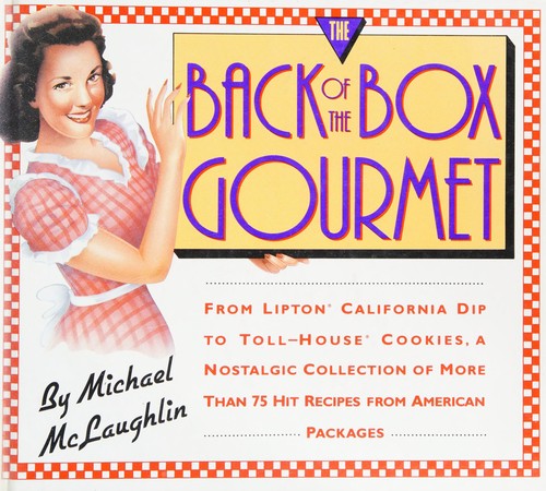The back of the box gourmet