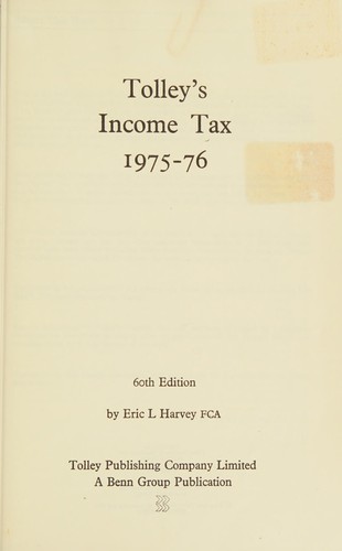 Tolley's income tax
