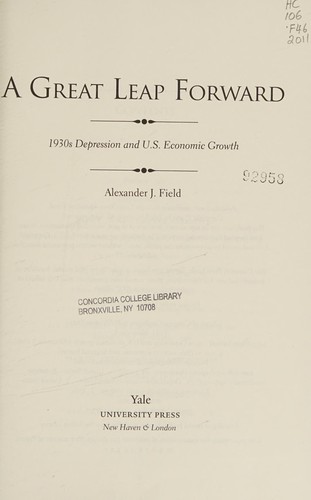 A great leap forward