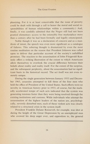 The price of discontent