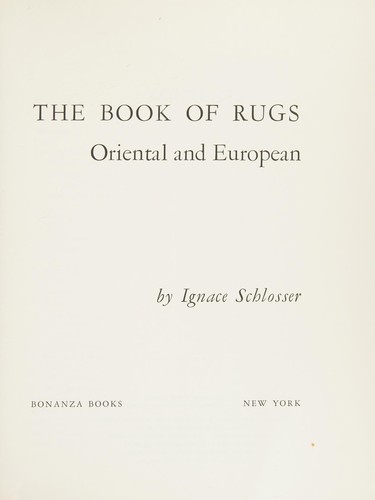 The book of rugs