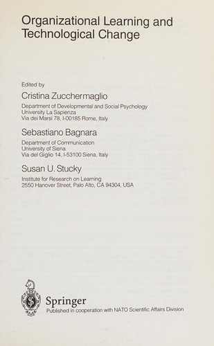Organizational learning and technological change