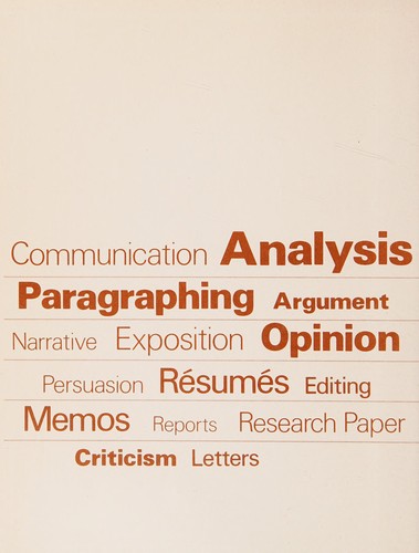 Developing writing skills