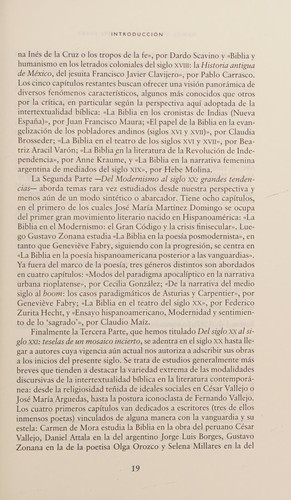 La biblia en la literatura española