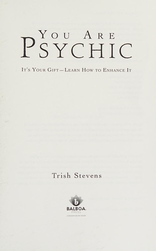 You are psychic
