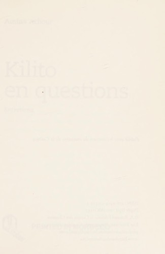 Kilito en questions