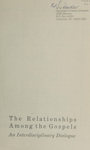 The Relationships among the gospels