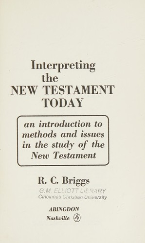 Interpreting the New Testament today