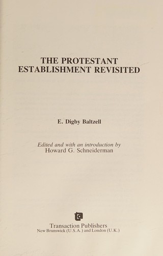 The Protestant establishment revisited