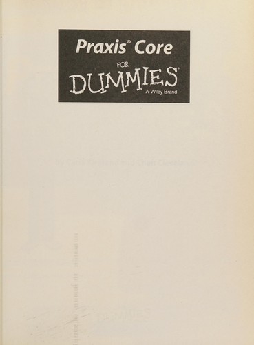 Praxis Core for Dummies with Online Practice Tests
