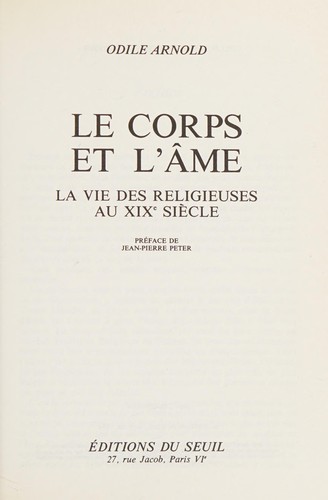 Le corps et l'âme