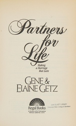 Partners for life