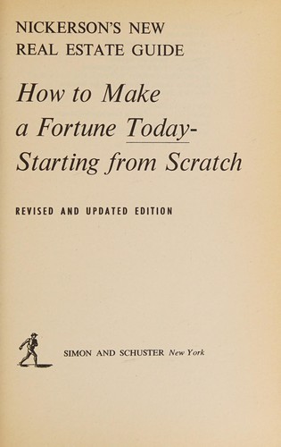 How to Make a Fortune Today-Starting from Scratch