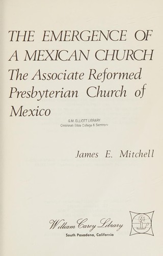 The emergence of a Mexican church