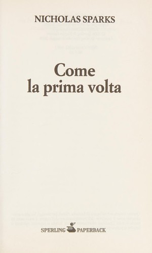 Come la prima volta