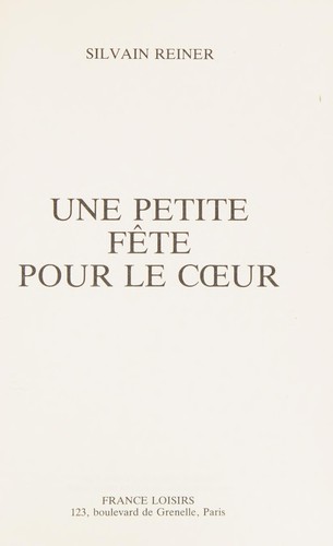 Une petite fête pour le cœur