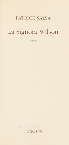 La signora Wilson