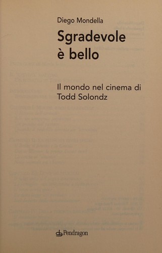 Sgradevole è bello